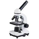 ★ LENTE OBJETIVA ACROMÁTICA DE ALTA MAGNIFICACIÓN: Cuerpo de metal y lente óptica, imágenes más claras. Equipado con una lupa 2x, el aumento efectivo se duplica y la relación de aumento es más abundante.