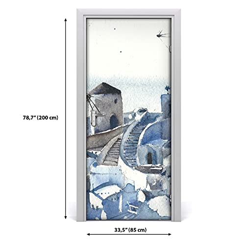 Fondo de pantalla Santorini de 70x200 cm para salones y dormitorios 4