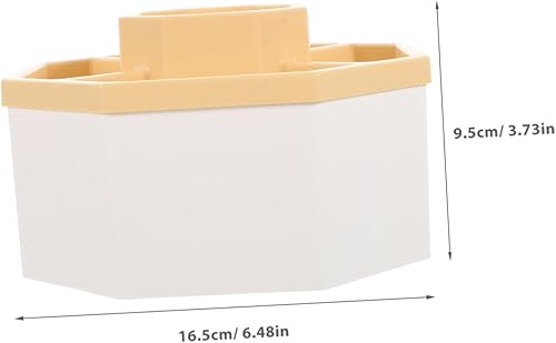 Miniatura 5 de EXCEART Storage Box To Rotate Stationery Multifunction Abs