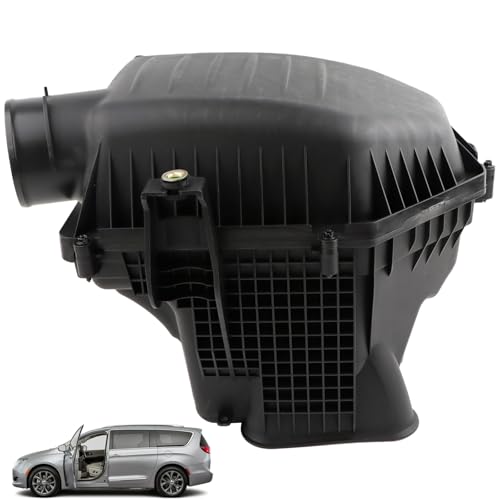 MUCO Air Intake Cleaner Box Housing 4861743AD Compatible for Chrysler 300 2011-2020 Charger 2011-2020 3.6L Air Intake Housing Box w/o Filter 04861743AD