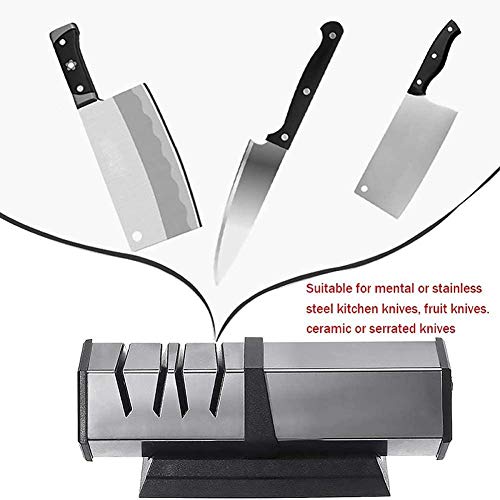 Messerschleifer Elektrischer Messerschärfer Für Gerade Gezackte Messer Diamantschleifmesser Messerschärfer… – Bild 5