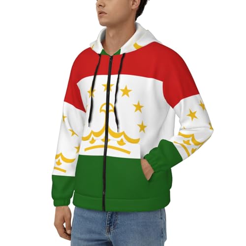 Sweat à capuche Tadjikistan pour vos sorties décontractées - 2