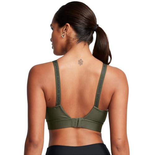 Image of Under Armour Women's Armour Mid Heathered Sports Bra