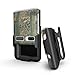 BELTRON Case with Clip for Galaxy Z Flip 2020, Snap-On Protective Cover with Rotating Belt Holster Combo and Built in Kickstand for Samsung Galaxy Z Flip (SM-F700, SM-F707) - Camouflage