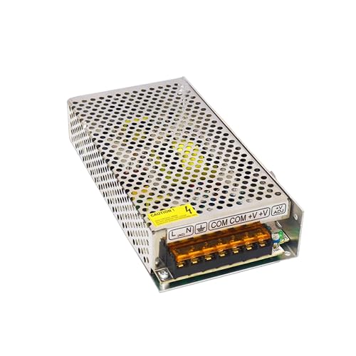 Image of Electronic Spices 24V 5A 120W SMPS Power Supply | Metal Case AC to DC Adapter | Ideal for DIY Projects, Home & Commercial Lighting
