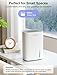 CLEVAST Dehumidifier for Home Mini Quiet Dehumidifiers for Bedroom, Portable Air Dehumidifier for Bathroom