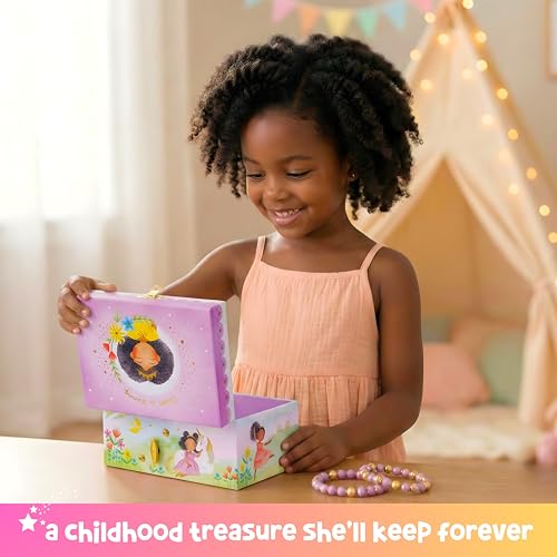 Image of Giggle & Honey Musical Ballerina Jewelry Box for Girls | Music Boxes for Little Girls | Toddler Jewelry Box for 4 Year Old Kids | Toys for Toddlers | Birthday Gifts for Kids 5, 6, 7, 8, 9 Years