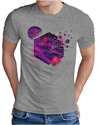 T-shirt espace OM3 tenue décontractée pour soirée astro homme