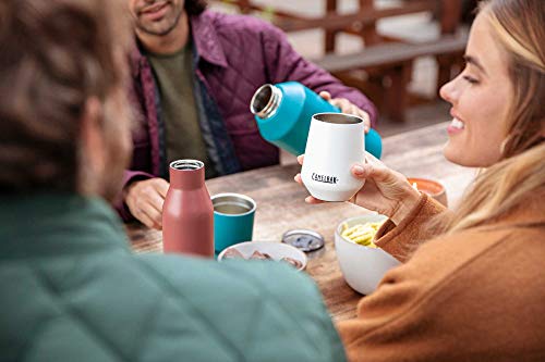 Camelbak Products Horizon 12 oz Wine Tumbler - Insulated Stainless Steel - Tri-Mode Lid - Black