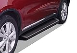 APS iBoard (Black Powder Coated Running Board Style) Running Boards Nerf Bars Steps Step Compatible...