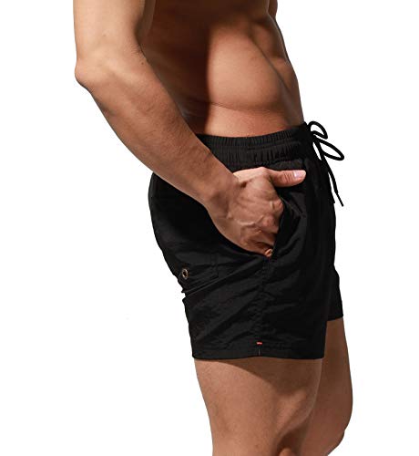 Men's Qucik-Dry Board Shorts Loose Swimming All-Day Comfort Surfing Swimwear4