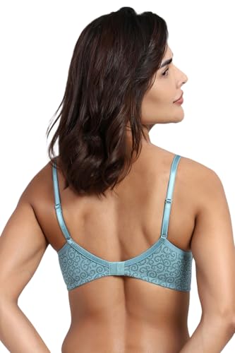 Image of Van Heusen Women's Everyday Cotton Bra|Medium Coverage|Non Padded|Non Wired|Seamless Moulded Cups|Anti Bacterial Tech| Keeps you Fresh|Sweat Absorbent|No Slip Soft Straps|Detachable Straps|Style 11001