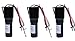 RCO410 3 in 1 Compressor Hard Start Capacitor Kit For Refrigerators & Freezers 1/4-1/3 H.P. 115VAC （3pcs）