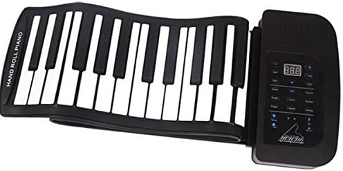 SOUND HOUSE 578 KONIX 61 Key MIDI Keyboard Electronic Roll Up Piano PA61 with Battery