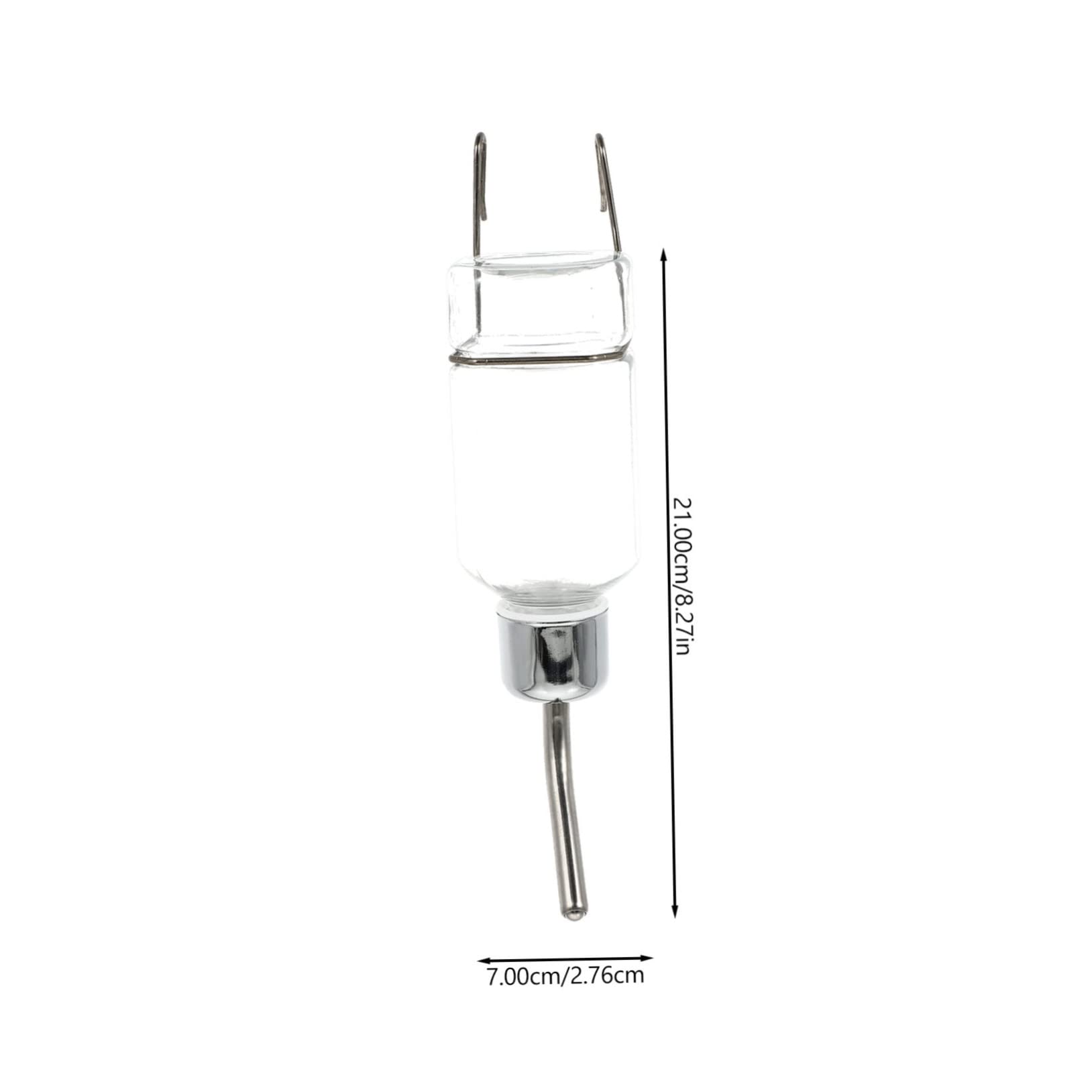 FONDOTIN 2 Pack Pet Hanging Water Dispenser Dog Drinking Fountain Auto Pet Water Dispenser Portable Drinking Tool