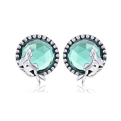 Boucles d'oreilles en argent 925 de la collection féerique oreads