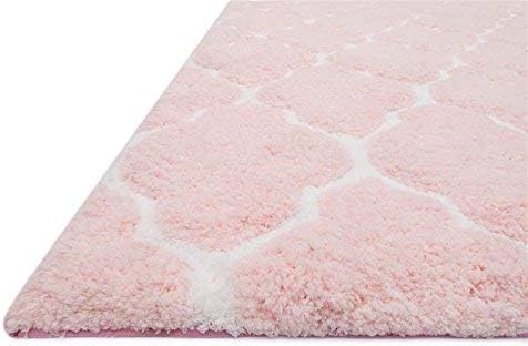 Miniatura 3 de Loloi LOLA SHAG - Alfombra de área, 7'-3" x 9'-3", rubormarfil