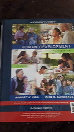 i. HUMAN DEVELOPMENT a life-span approach 1305116658 Book Cover