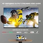 Wireless HDMI Transmitter and Receiver, Plug & Play HDMI Wireless Transmitter and Receiver 4K w/2.4G/ 5G, HD Extender Kit Support USB C Streaming Video Audio to Monitor TV from Laptop Camera STB (60m) - Image 4