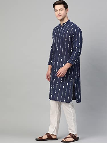 Image of See Designs Men Cotton Regular Kurta