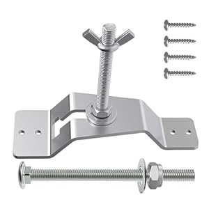 BaotyJie Wandmontierte Reserveradträger Montagehalterung