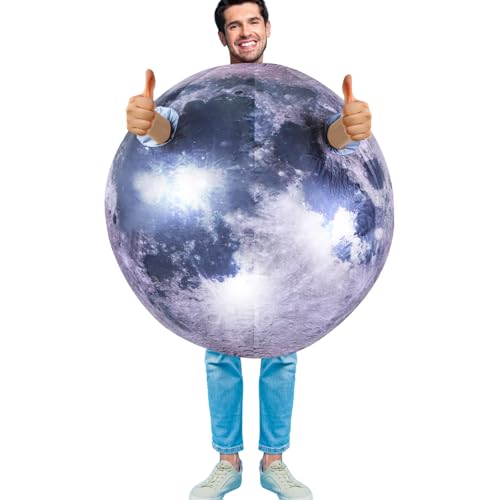 Croloose Inflatable Moon Costume with LED Lights...