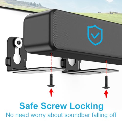 Wall Mount Bracket for Samsung Soundbar Mount HW-S801B HW-S800B HW-B550 HW-Q990B HW-B450 HW-Q800B HW-Q600A HW-A650 HW-A550 HW-A450 HW-Q900A HW-Q950A HW-S60A HW-S61A HW-Q700A HW-Q800A HW-Q950T HW-Q900T