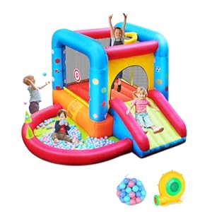 Step4Fun Inflatable Bounce House, K...