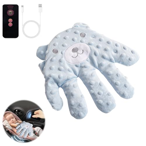 Recopilación de Ayuda para dormir los mejores 5. 43 Mano de palma calmante para niño,Palma calmante con control remoto,almohada para ayudar a dormir a niños para calmar el sueño de los niños,almohada de mano de prevención de...