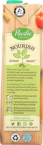 Image of Pacific Foods, Broth Vegetable Organic, 32 Fl Oz (Pack of 3)
