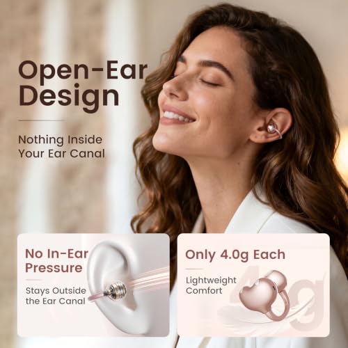 Kinglucky Clip-On Earbuds, 4.0g Open-Ear Headphones with Secure Fit by Kinglucky - Used condition - Image 3