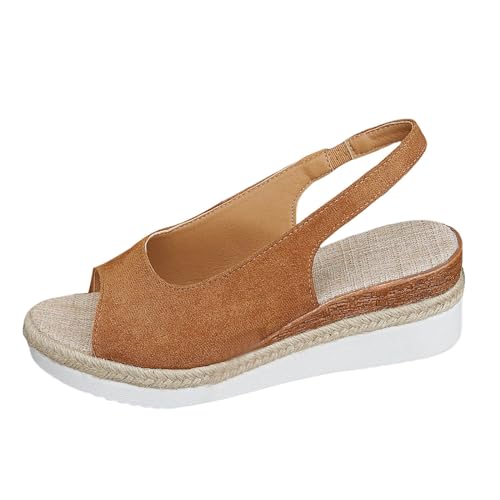 Sandales femmes pieds larges en cuir : mules de marche légères et confortables pour l'été
