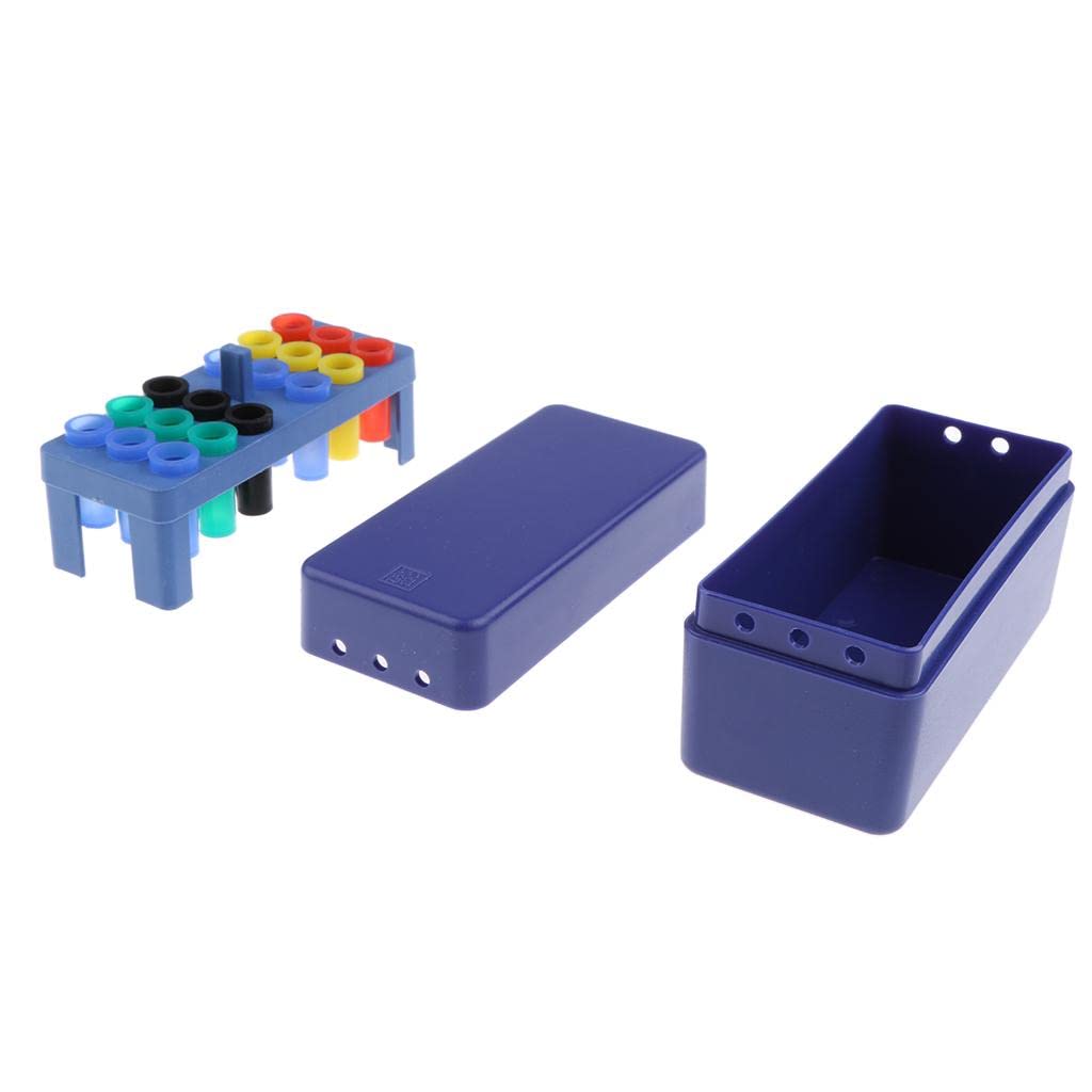 Professional Endo Box Gutta Percha Dis Case - Autoclavable 18 Holes Teeth Tool Case for Hygienic Storage - Dental Supplies Essential for Procedures