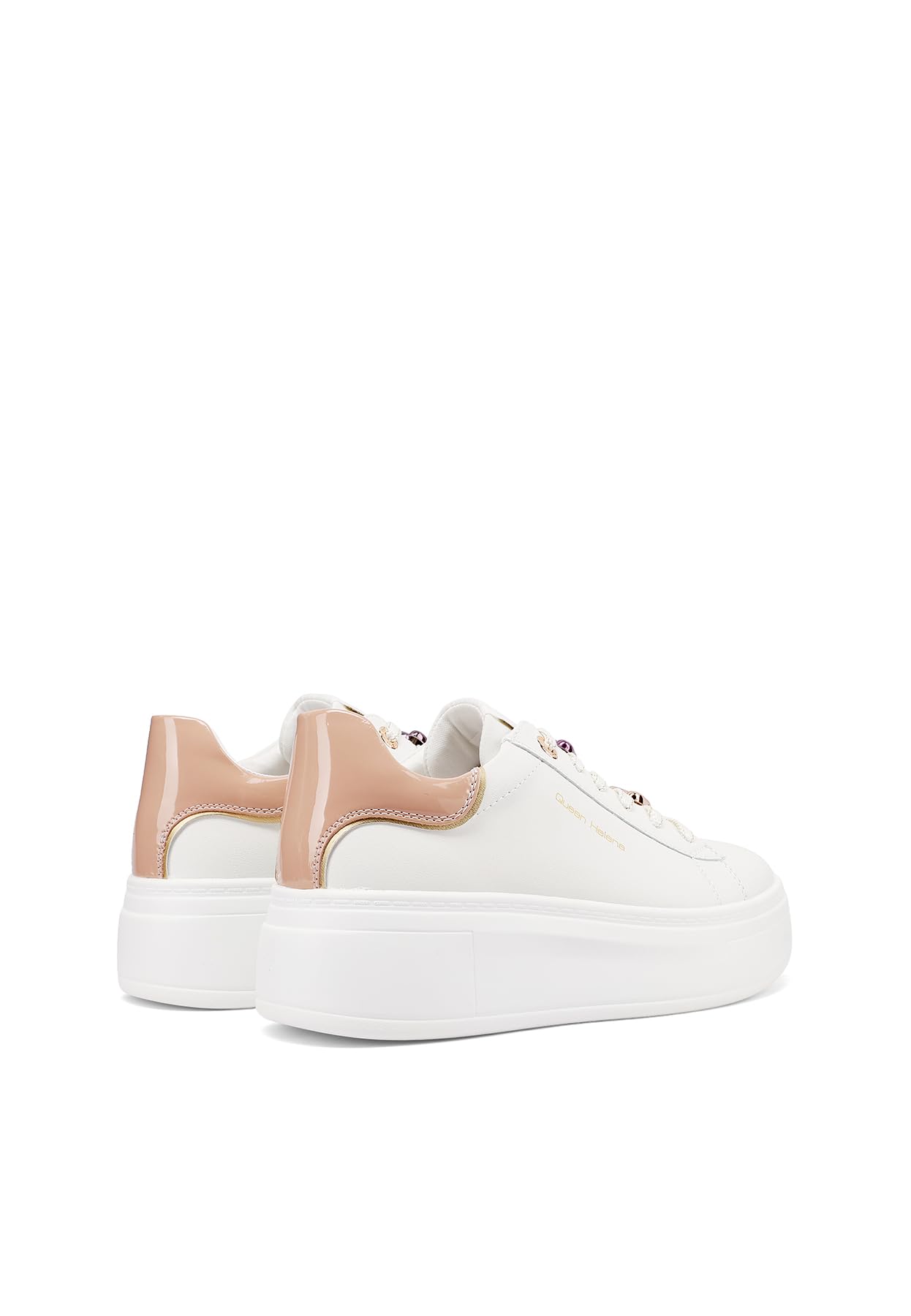 QUEEN HELENA Sneakers Alte Platform Donna X34-14