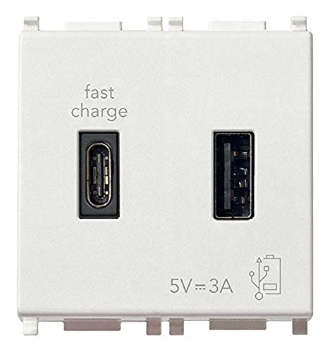 Alimentador USB de pared doble para eliminar cargadores de los enchufes de la cocina 2