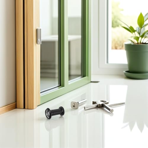 TOYANDONA Mirilla para puerta de ángulo amplio para apartamentos y casas con construcción de aleación de zinc, fácil instalación y cubierta de privacidad inversa, compatible con puertas de 3.9-5.9 cm de grosor miniatura 5