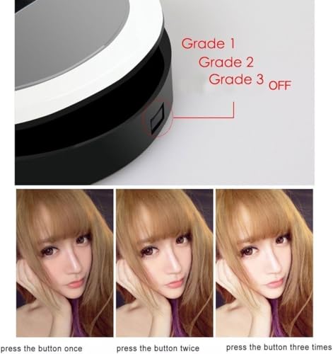 Ring Light LED Portátil para Selfies - Iluminação Profissional no Seu Celular