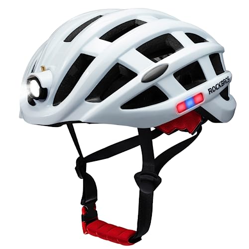 ROCKBROS Casque Lumineux LED, Casque...