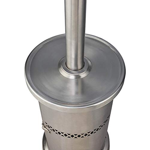 image for Mosiac Mosaic Patio Heater with Table Stainless Steel Outputs up to 48