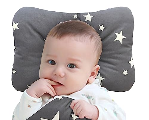 Image of WelsLife Soft Hypoallergenic Baby Head & Neck Support Organic Cotton Cover Machine Washable