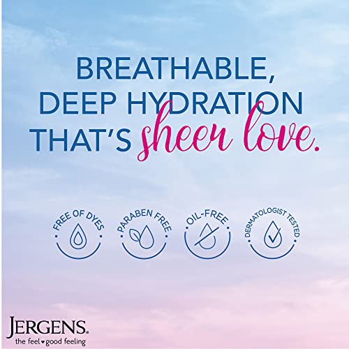 Jergens Whipped Moisturizing Cream, Body And Face Moisturizer For Dry Skin, Breathable Non-Greasy Hydration, Dermatologist Tested, Paraben And Dye Free, 8 Oz (Pack Of 3) #TOP6