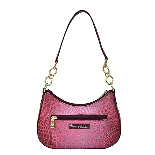 Image of Anuschka Women's Original Hand-Painted Genuine Leather Small Convertible Hobo