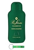 Beni Culinari Llavero gratis Pino Silvestre Forte di Natura Doccia Champú, Gel de Ducha Intenso Aroma Bosque 250 ml + Llavero Beni Culinari