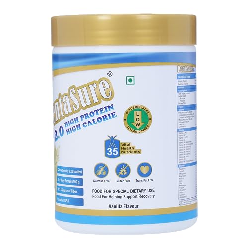 PENTASURE 2.0 High Protein High Calorie Vanilla flavour - Pack of 400gm - Image 3