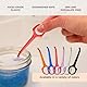 PUL Aligner-Entfernungswerkzeug – Blau | Sicherer und hygienischer Haken für Invisalign und Retainer | Sanftes BPA-freies Design für den täglichen Gebrauch | 1 Stück