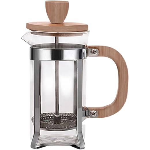 ECOMISTIQ?Glass Coffee Press Pot Ground Filter Coffee Tea Maker for Cafe Making 800ML|Home & Garden|Kitchen Dining & Bar|Small Kitchen Appliances|Coffee & Tea Makers|French Presses