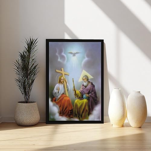 Impression toile The Holy Trinity tableau decoration murale bureau - 6