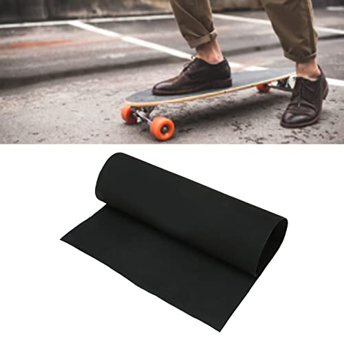 Restokki Schwarze Gummisohlenplatten, 1,2 Mm Dick rutschfeste, Weiche, Langlebige Gummisohlen Zur Bodenreparatur Und Dämpfung