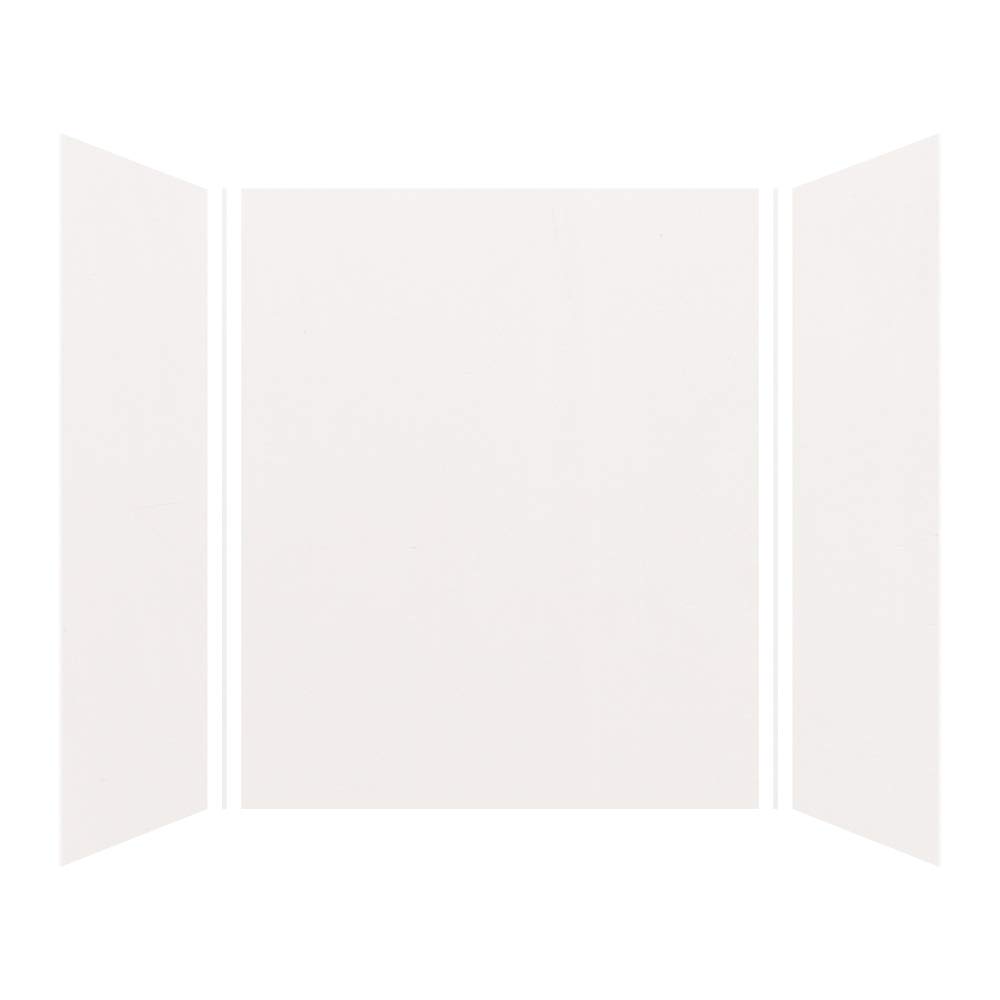 TransolidEWK604872-31 Expressions 3-Panel Shower Wall Kit, 48-in L x 60-in W x 72-in H, White