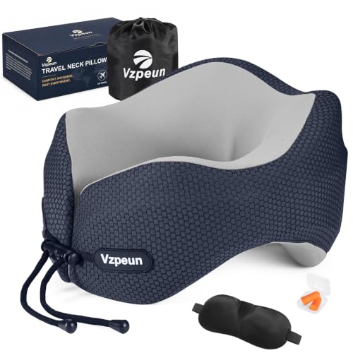 Image of Travel Pillow - Neck Pillow Airplane Memory Foam Filling